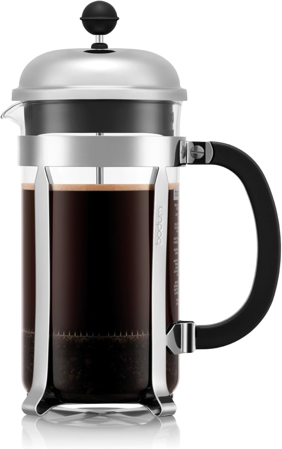 Bodum Chambord French Press - Classic Coffee Maker with Stainless Steel Filter